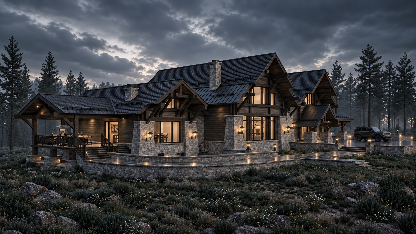 Pitched Roof architecture